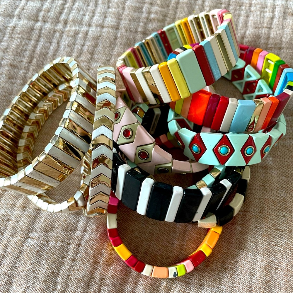 Whole bunch of Roxanne Assouline Bracelets